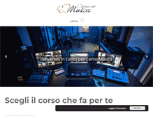Tablet Screenshot of centopercentomusica.com